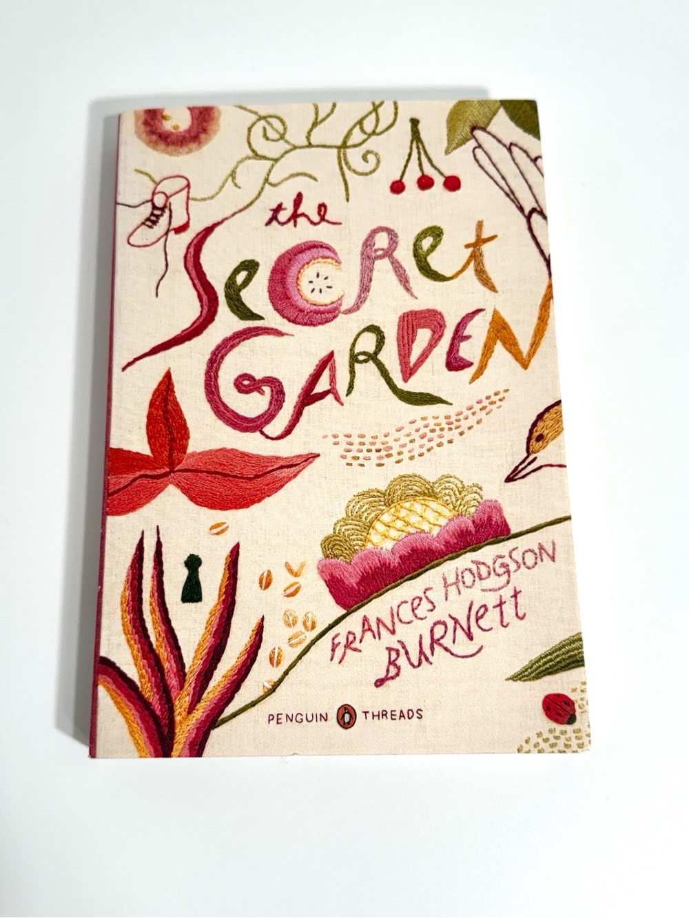 Penguin Threads edition of the Secret Garden by Frances Hodgson Burnett